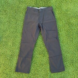 NWT UNIONBAY UB Tech Flex Waist Chino Pants Black 36W x 32L Mens
